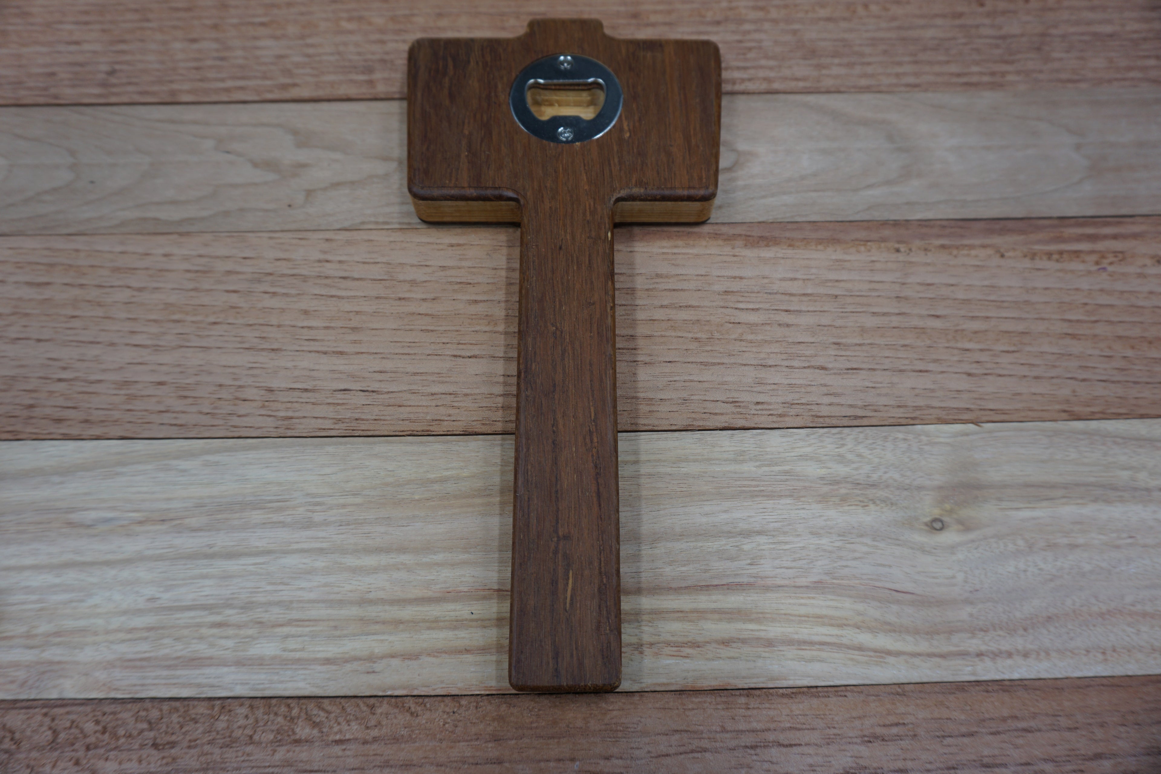 Custom Wood Bottle Opener