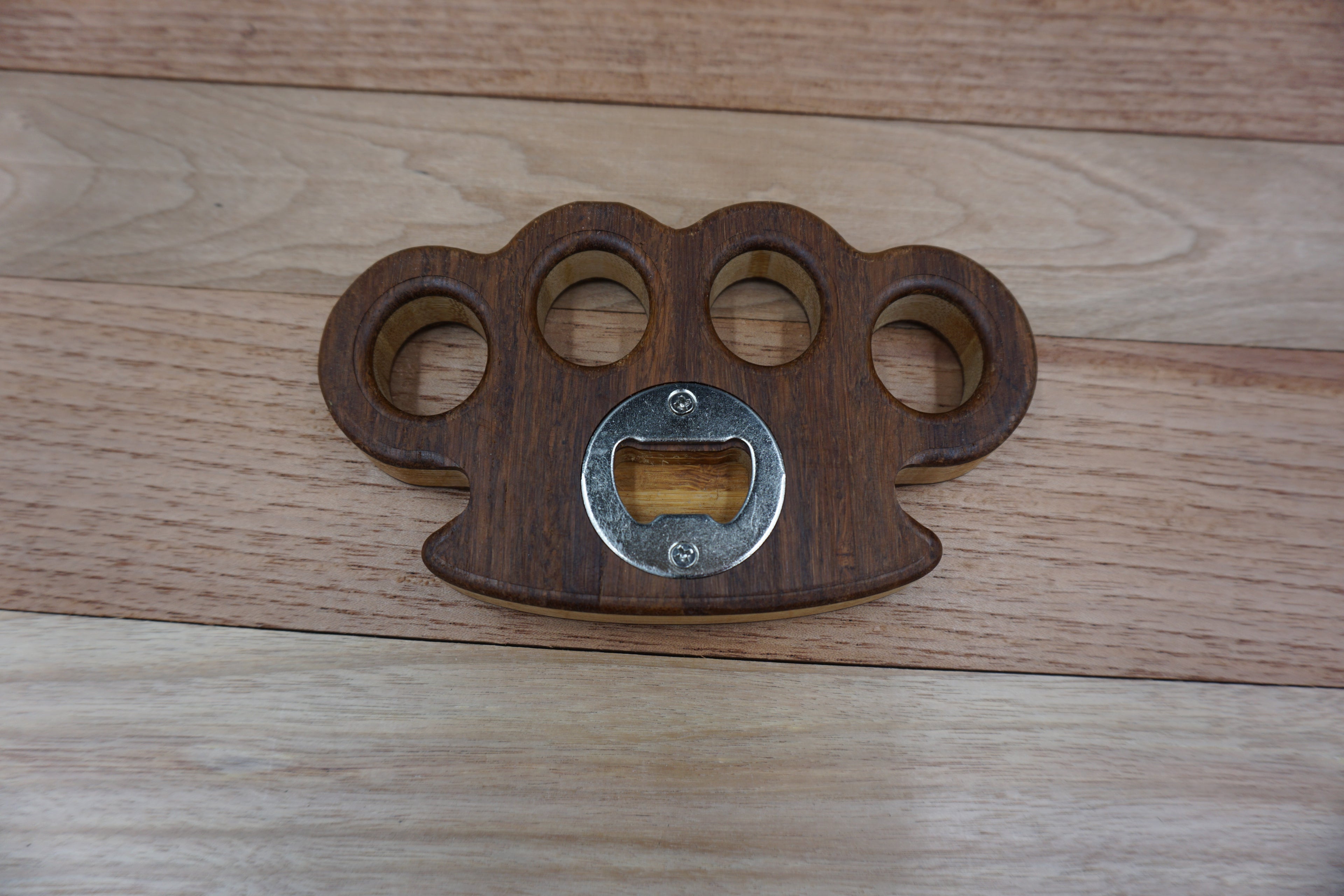 Custom Wood Bottle Opener