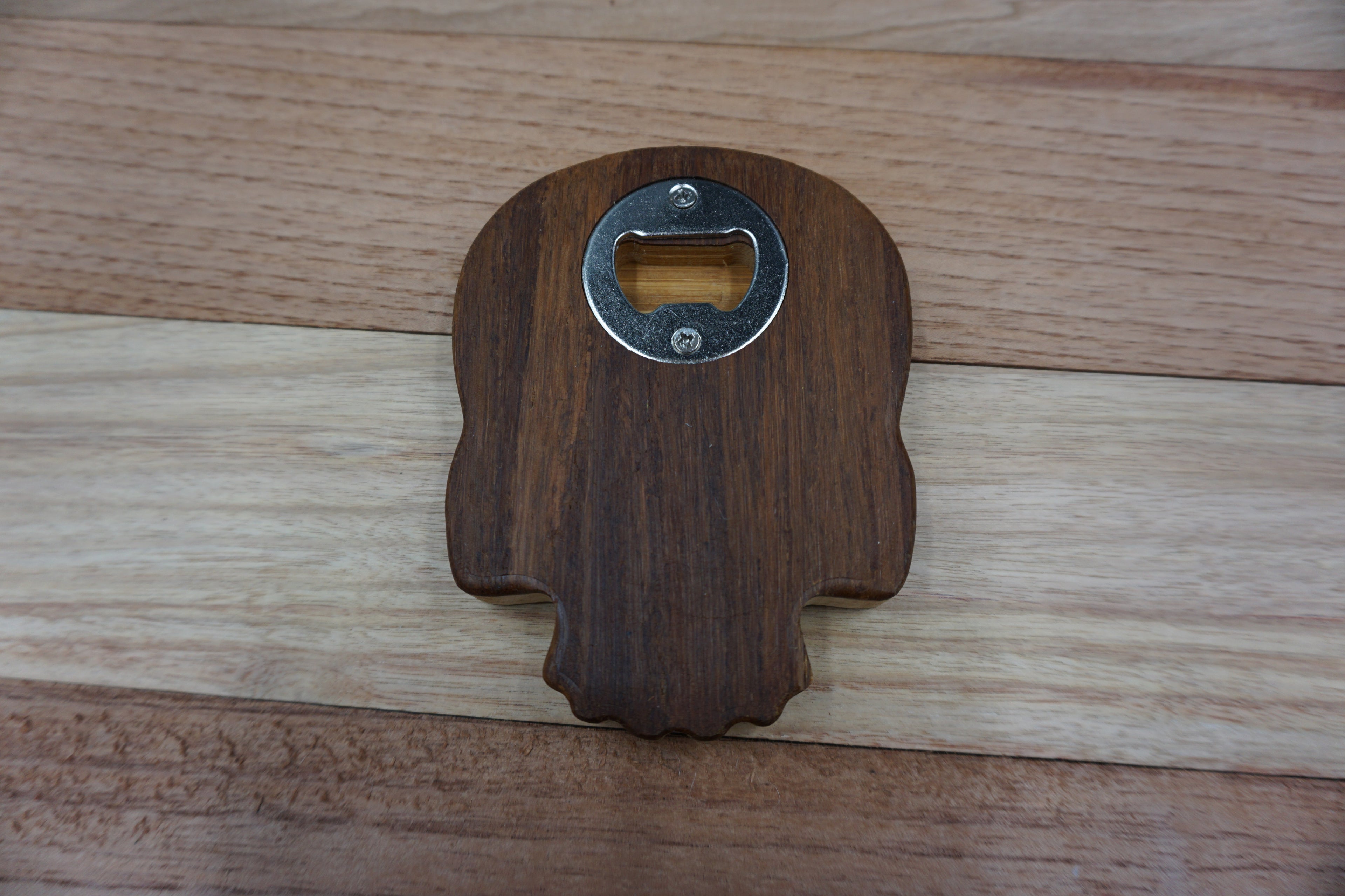 Custom Wood Bottle Opener