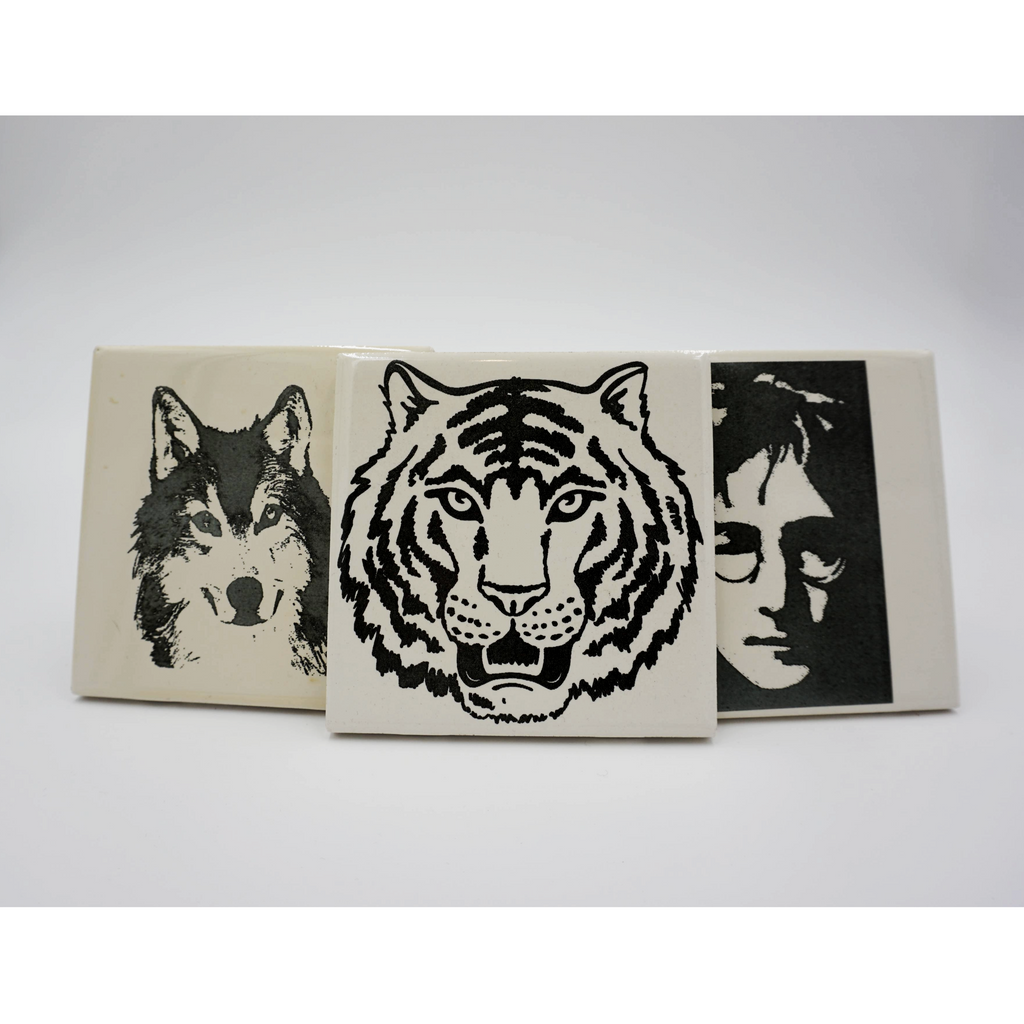 Tile Coaster with Custom Engraving