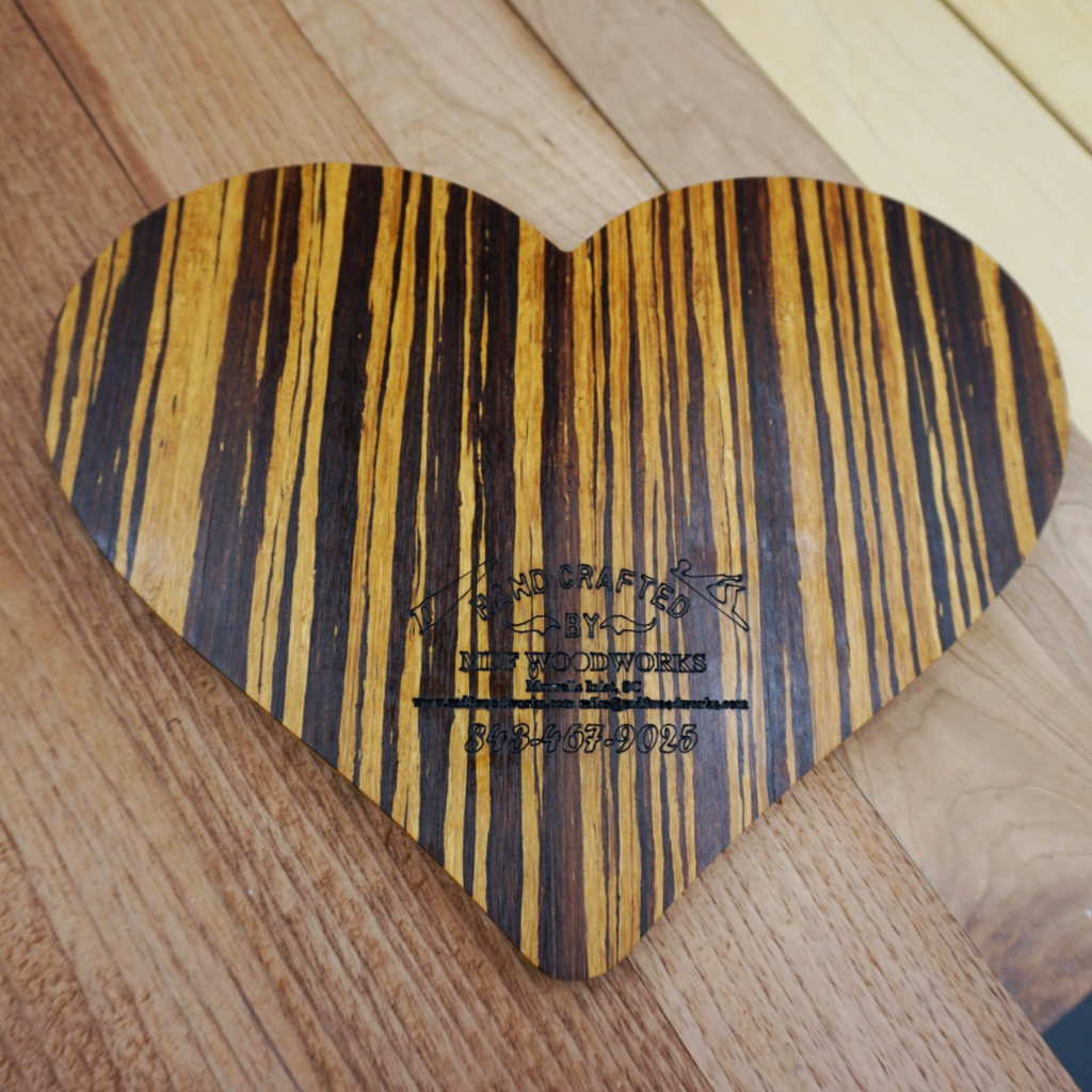 Heart Shaped Dish with Custom Engraving