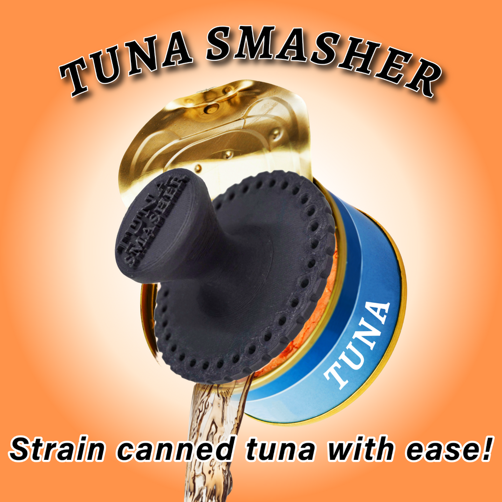 Tuna Smasher canned tuna strainer