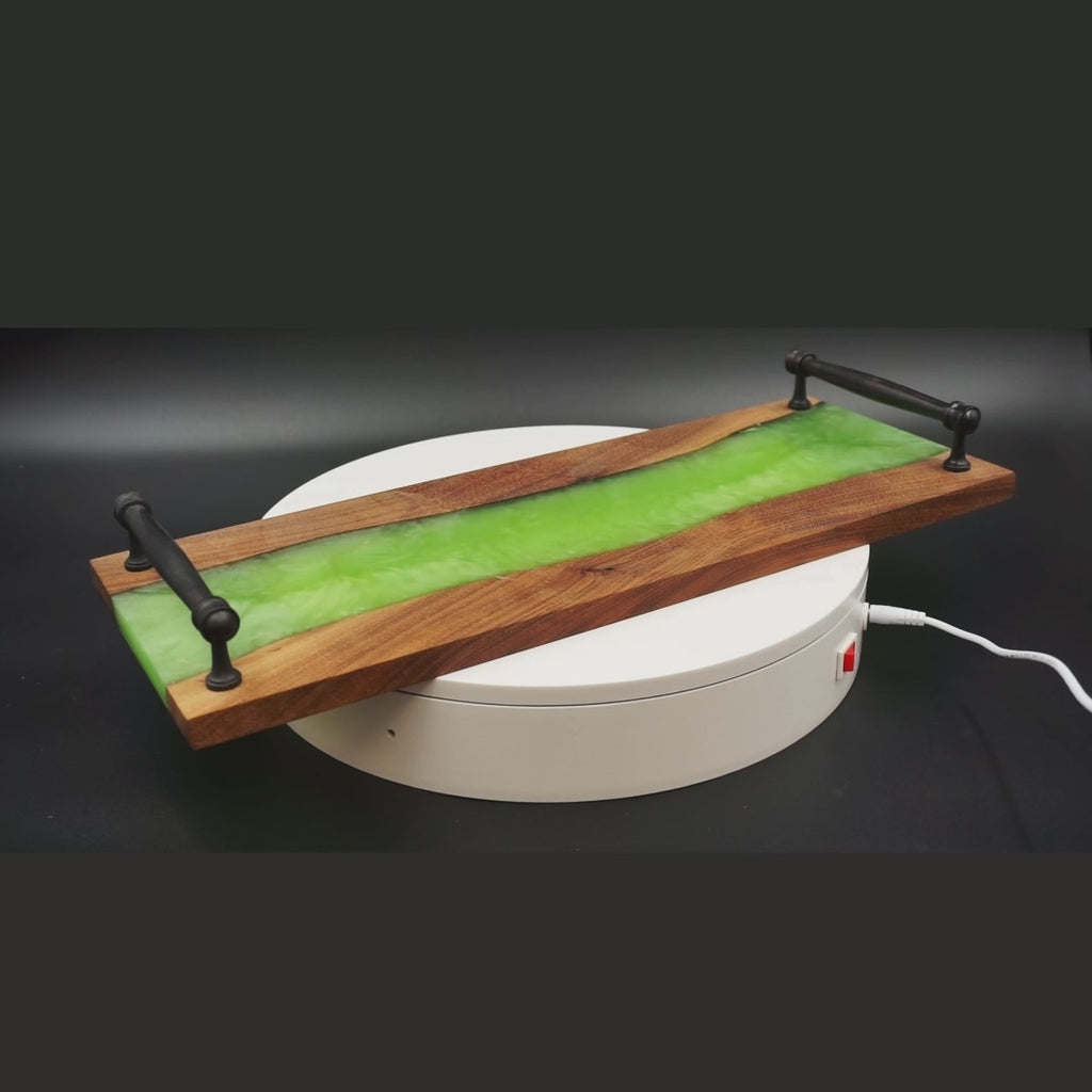 Custom Wood and Epoxy Serving Tray
